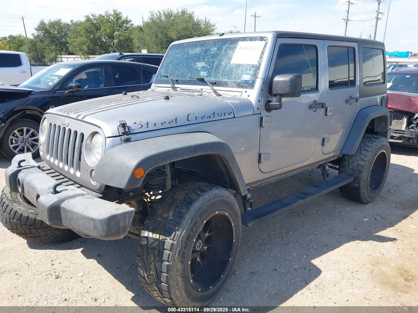 2017 JEEP WRANGLER UNLIMITED SPORT 4X4 - 1C4BJWDG2HL586971