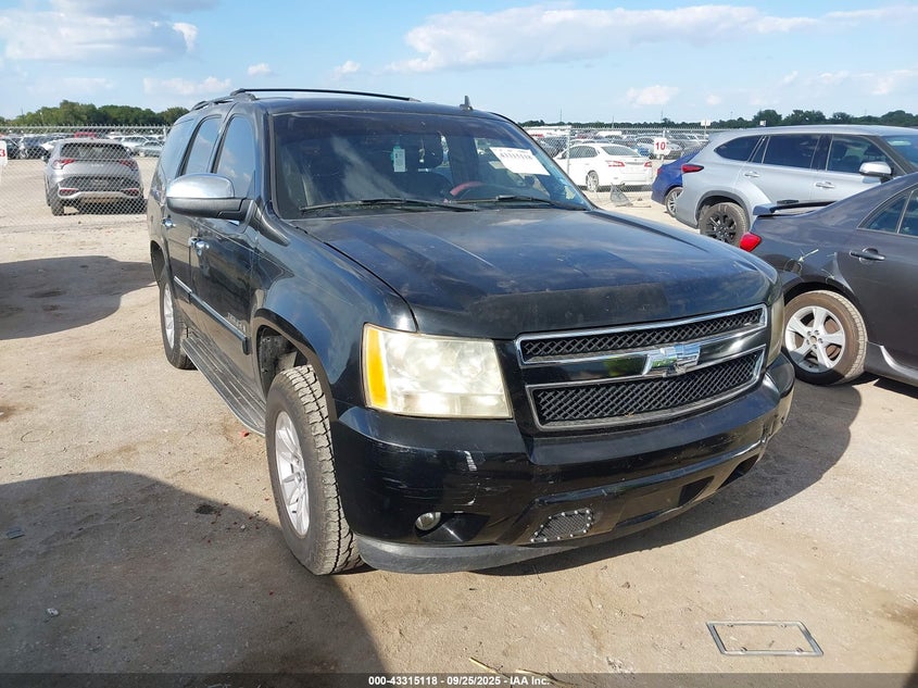 1GNFC13047R406069 2007 Chevrolet Tahoe Lt auction photo 1