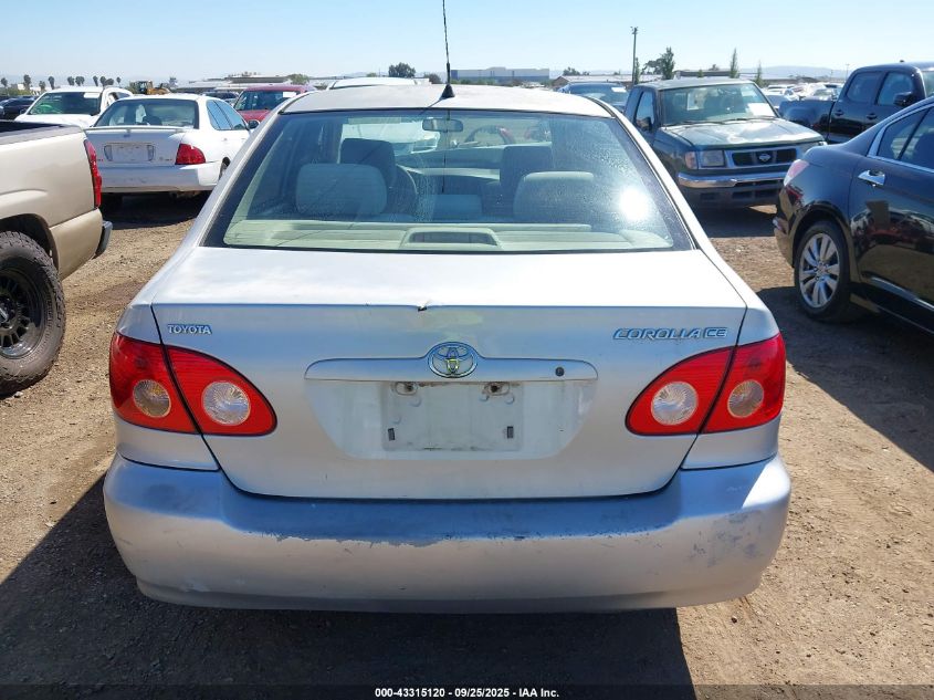 2007 Toyota Corolla Ce VIN: 1NXBR32E07Z856034 Lot: 43315120