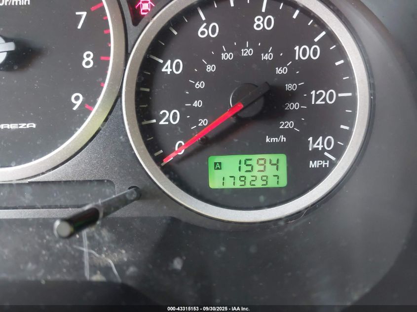 2005 Subaru Impreza Wrx VIN: JF1GG29685G810784 Lot: 43315153