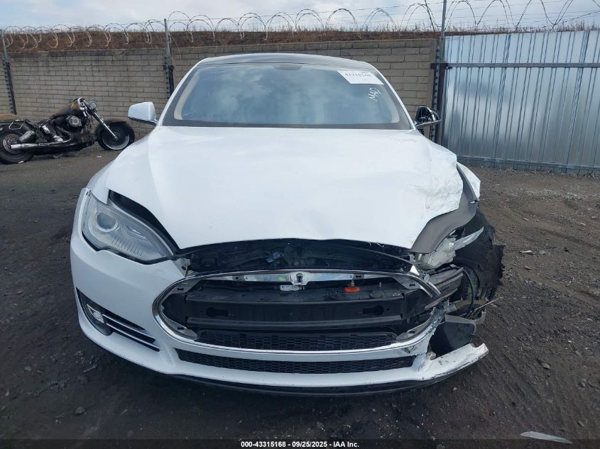 2013 Tesla Model S VIN: 5YJSA1CN7DFP07722 Lot: 43315168