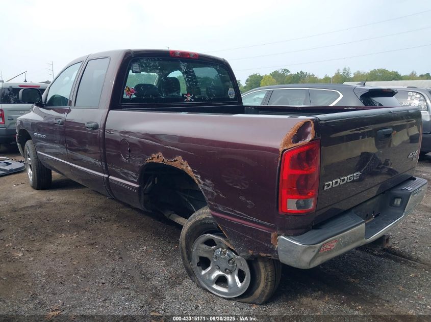 2004 Dodge Ram 1500 Slt/Laramie VIN: 1D7HU18N84S760917 Lot: 43315171