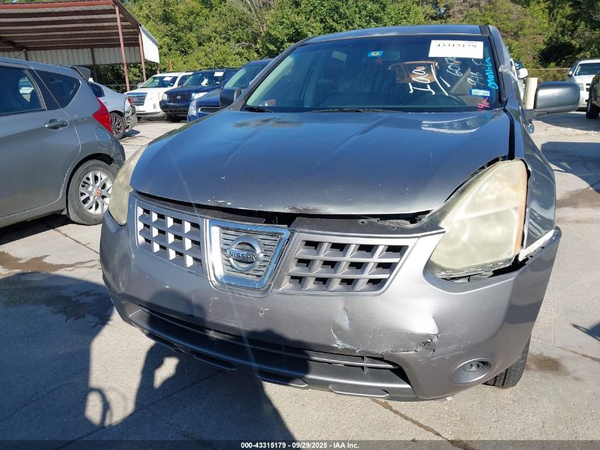 2010 Nissan Rogue S VIN: JN8AS5MV2AW601706 Lot: 43315179