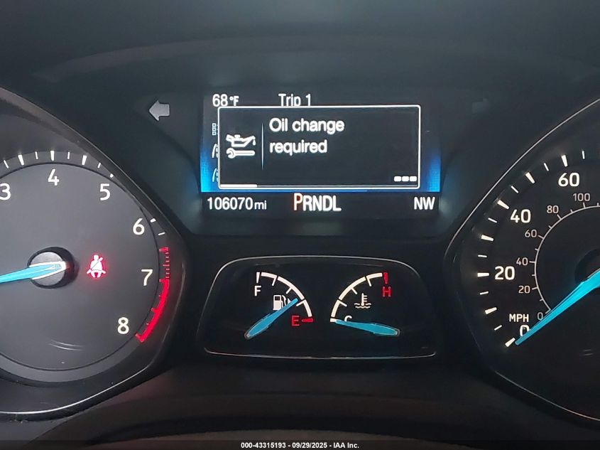 2015 Ford Focus Se VIN: 1FADP3F23FL242818 Lot: 43315193