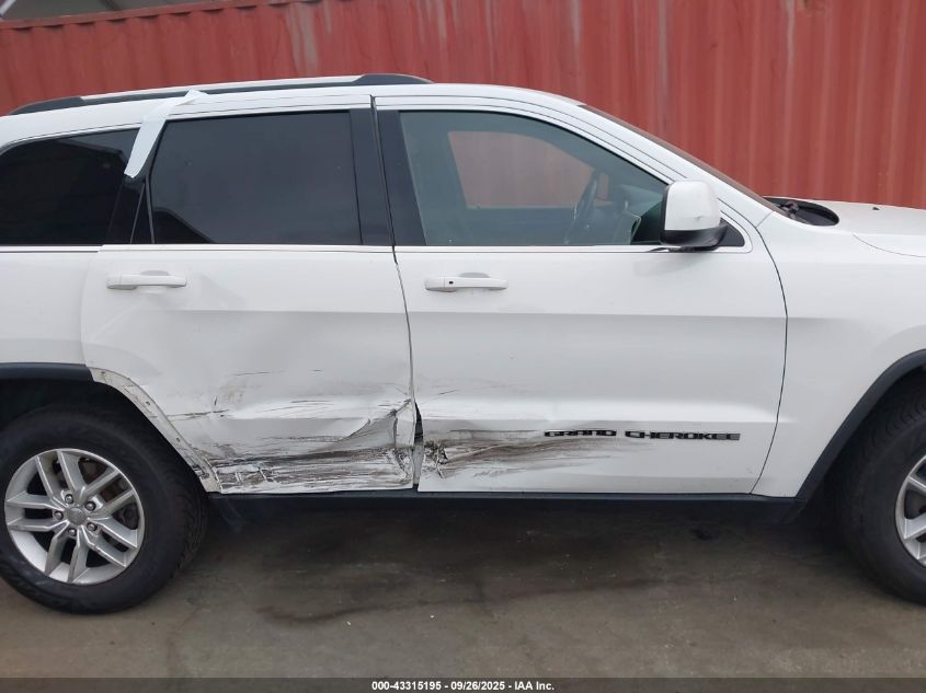 2017 Jeep Grand Cherokee Laredo 4X4 VIN: 1C4RJFAG8HC954816 Lot: 43315195