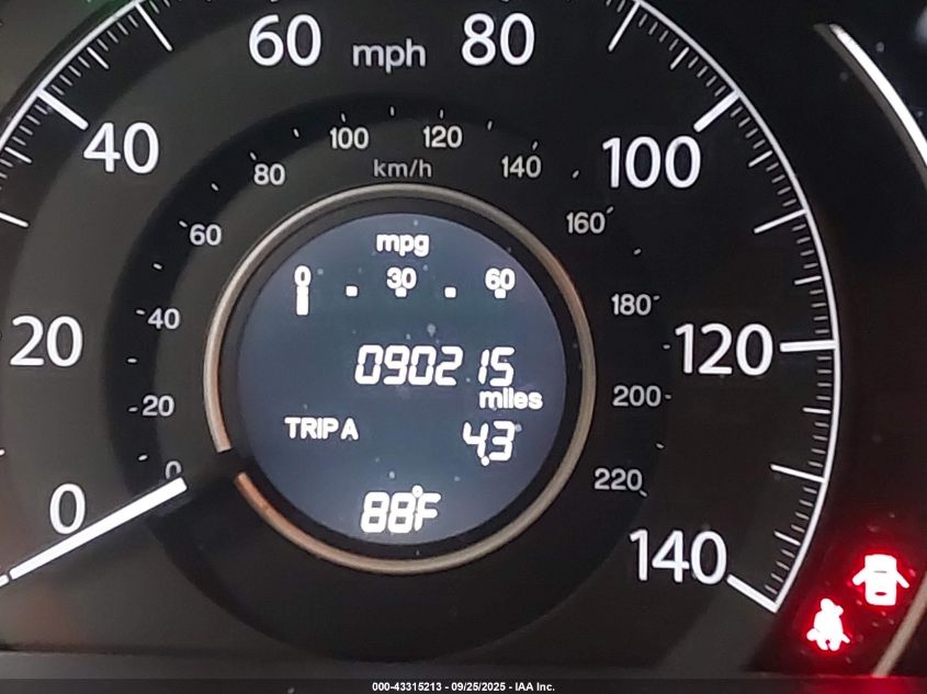 2016 Honda Cr-V Ex VIN: 3CZRM3H55GG706295 Lot: 43315213