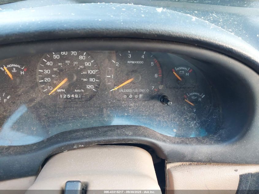 1998 Ford Mustang VIN: 1FAFP4048WF241641 Lot: 43315217