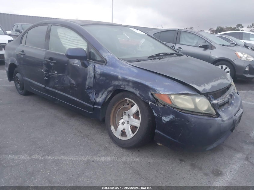 1HGFA16538L061242 2008 Honda Civic Lx auction photo 1