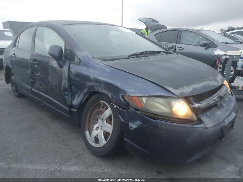 2008 Honda Civic Lx VIN: 1HGFA16538L061242 Lot: 43315227
