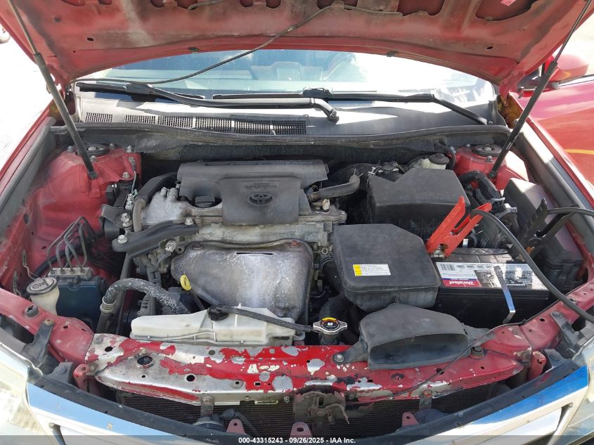 2013 Toyota Camry Se VIN: 4T1BF1FK9DU662871 Lot: 43315243