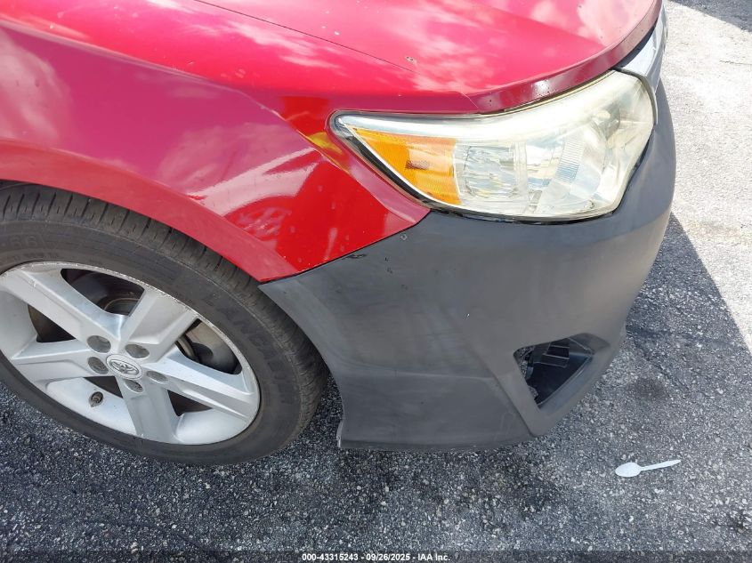 2013 Toyota Camry Se VIN: 4T1BF1FK9DU662871 Lot: 43315243