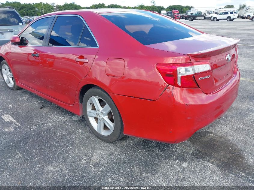 2013 Toyota Camry Se VIN: 4T1BF1FK9DU662871 Lot: 43315243