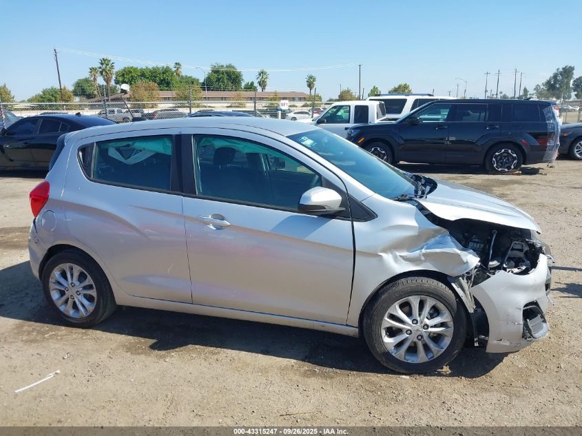 2019 Chevrolet Spark 1Lt Cvt VIN: KL8CD6SA9KC734091 Lot: 43315247
