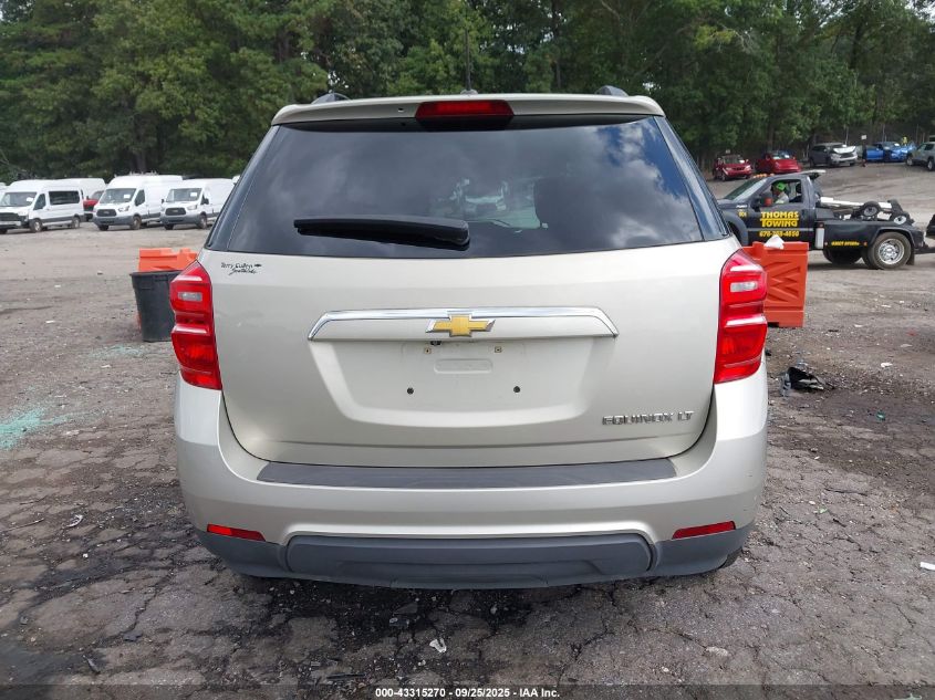 2016 Chevrolet Equinox Lt VIN: 1GNALCEK3GZ102400 Lot: 43315270