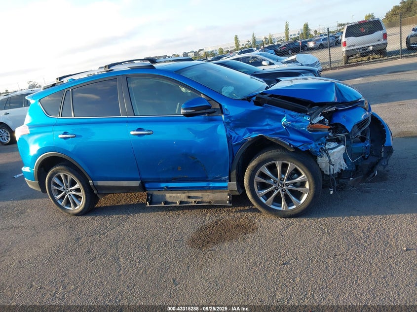 2016 Toyota Rav4 Limited VIN: JTMYFREV5GJ080443 Lot: 43315288