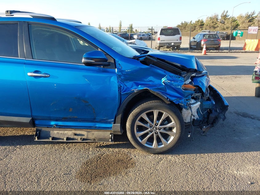 2016 Toyota Rav4 Limited VIN: JTMYFREV5GJ080443 Lot: 43315288