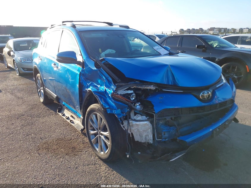2016 Toyota Rav4 Limited VIN: JTMYFREV5GJ080443 Lot: 43315288