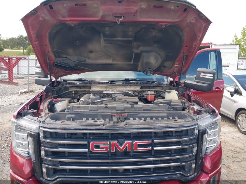 2020 GMC Sierra 2500Hd 4Wd Standard Bed At4 VIN: 1GT49PEYXLF270546 Lot: 43315297