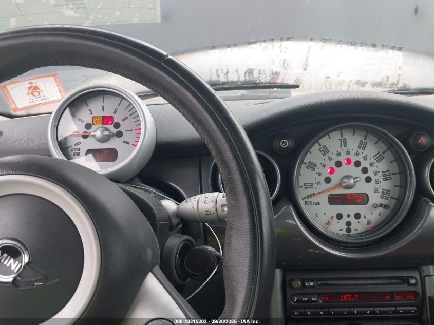 2005 Mini Cooper VIN: WMWRC33515TK62376 Lot: 43315303