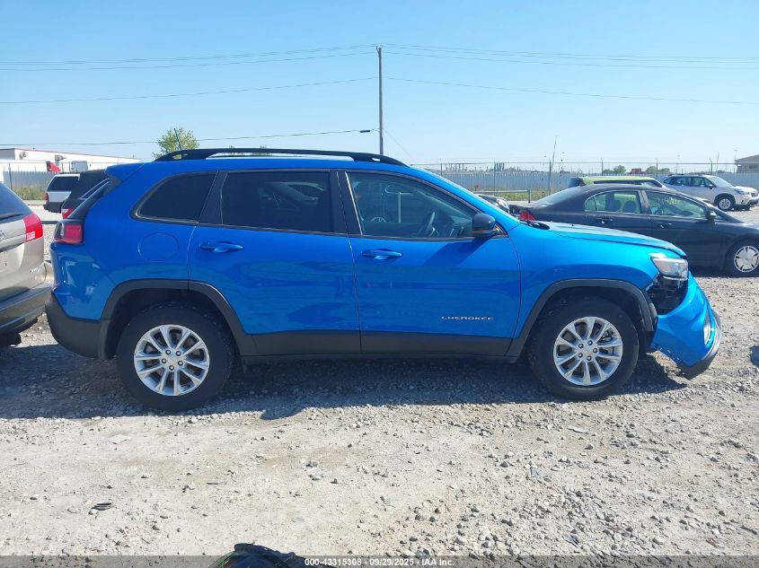 2022 Jeep Cherokee Latitude Lux 4X4 VIN: 1C4PJMMXXND534519 Lot: 43315308