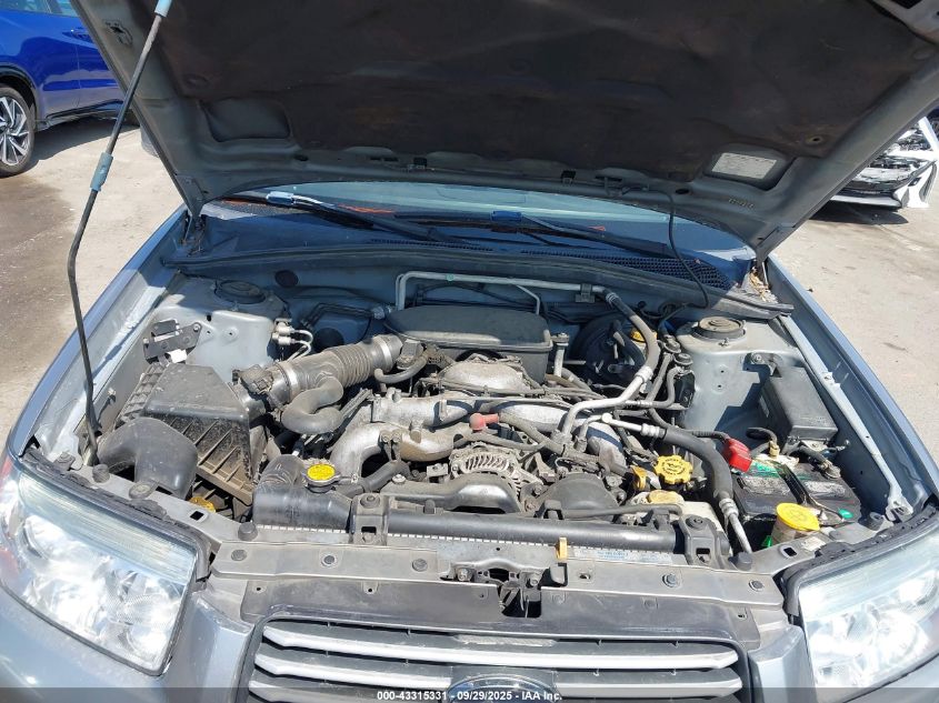 2008 Subaru Forester 2.5X VIN: JF1SG65688H729905 Lot: 43315331