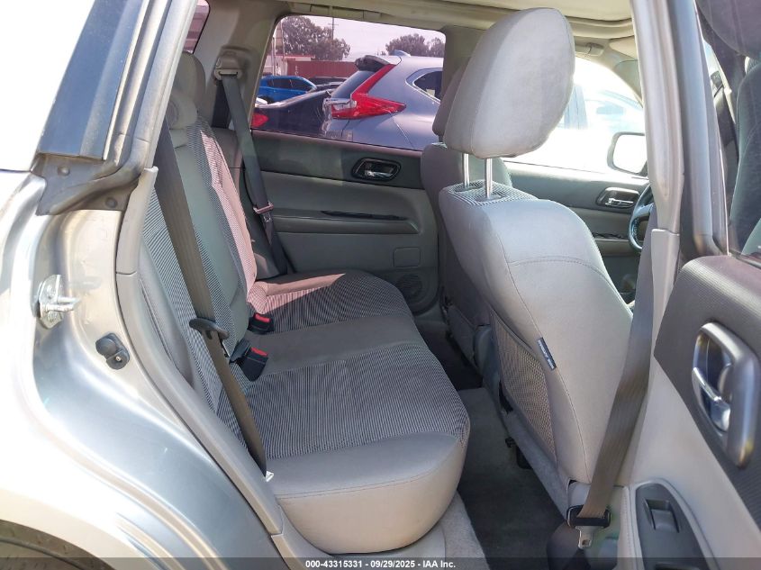 2008 Subaru Forester 2.5X VIN: JF1SG65688H729905 Lot: 43315331