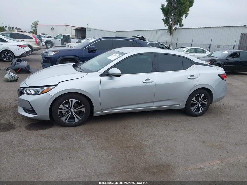 2023 Nissan Sentra Sv Xtronic Cvt VIN: 3N1AB8CV2PY229240 Lot: 43315356