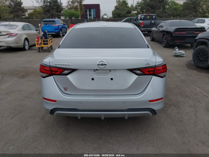 2023 Nissan Sentra Sv Xtronic Cvt VIN: 3N1AB8CV2PY229240 Lot: 43315356