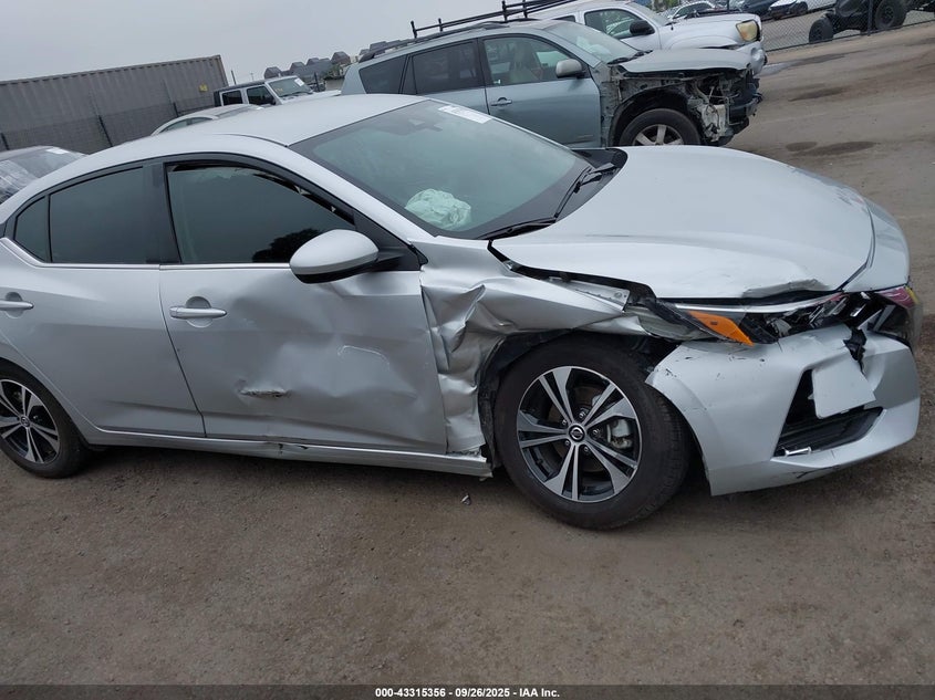 2023 Nissan Sentra Sv Xtronic Cvt VIN: 3N1AB8CV2PY229240 Lot: 43315356