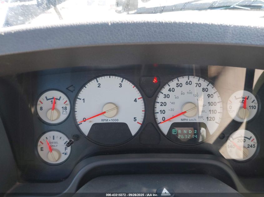 2006 Dodge Ram 2500 Slt/Trx4 Off Road/Sport/Power Wagon VIN: 1D7KS28C96J172114 Lot: 43315372