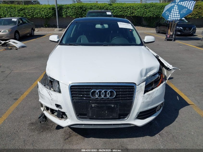 2012 Audi A3 2.0T Premium VIN: WAUKEAFM5CA128577 Lot: 43315393