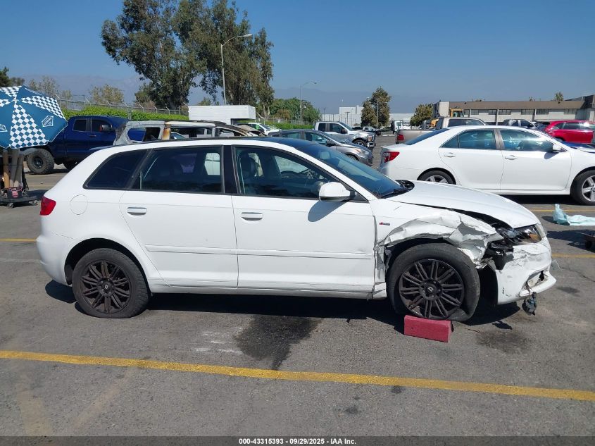 2012 Audi A3 2.0T Premium VIN: WAUKEAFM5CA128577 Lot: 43315393