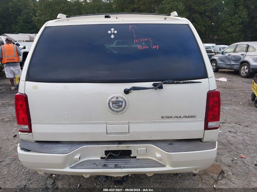 2003 Cadillac Escalade Standard VIN: 1GYEC63T83R130608 Lot: 43315421