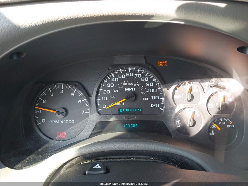 2003 Chevrolet Trailblazer Ls VIN: 1GNDS13S132414905 Lot: 43315423