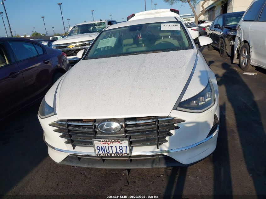 2021 Hyundai Sonata Se VIN: 5NPEG4JA2MH102702 Lot: 43315448