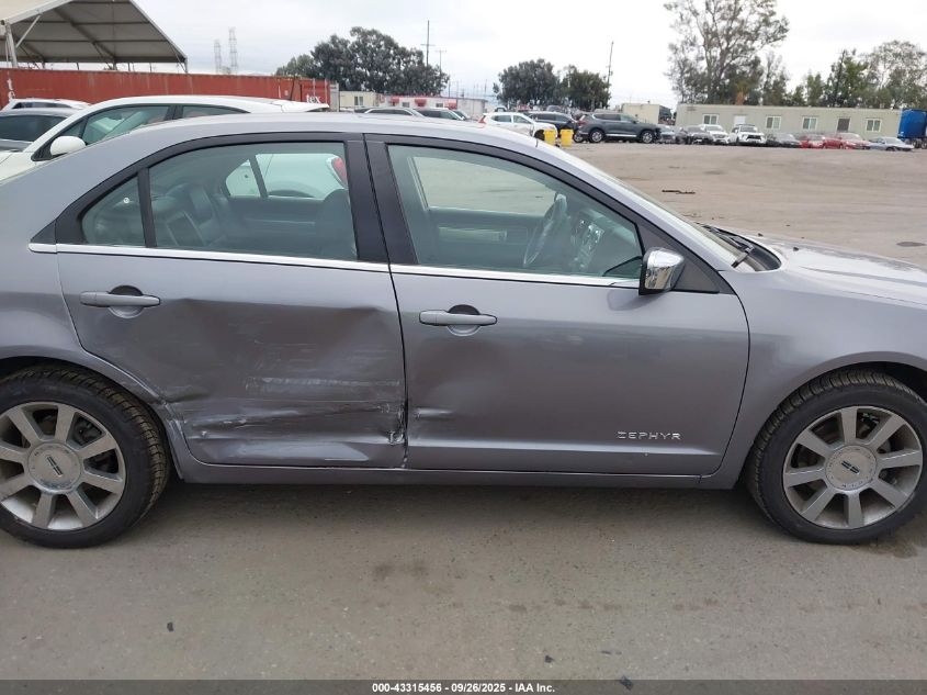 2006 Lincoln Zephyr VIN: 3LNHM26126R641612 Lot: 43315456