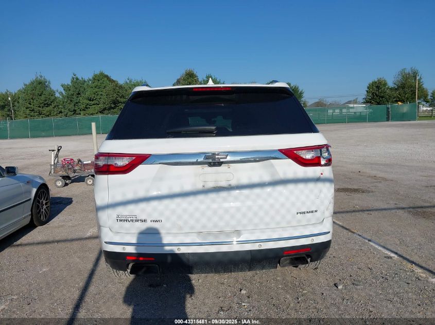 2020 Chevrolet Traverse Awd Premier VIN: 1GNEVKKW6LJ105846 Lot: 43315481