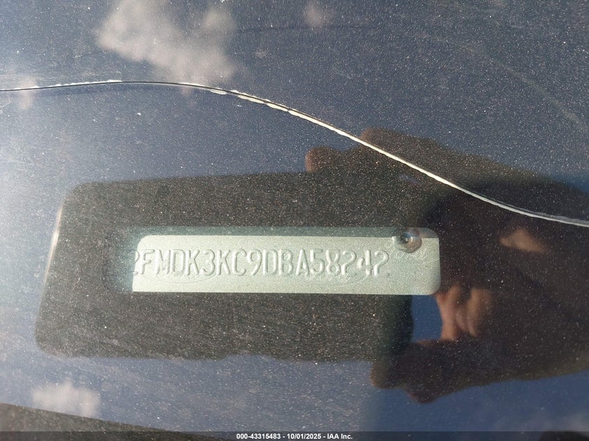 2013 FORD EDGE LIMITED - 2FMDK3KC9DBA58242