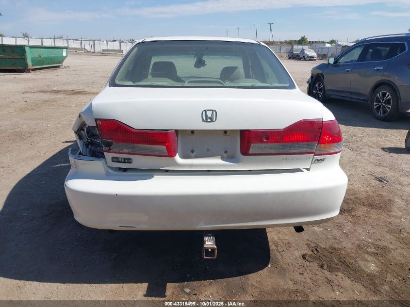 2002 Honda Accord 3.0 Ex VIN: 1HGCG16522A072379 Lot: 43315499