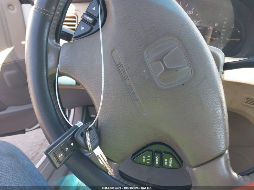 2002 Honda Accord 3.0 Ex VIN: 1HGCG16522A072379 Lot: 43315499