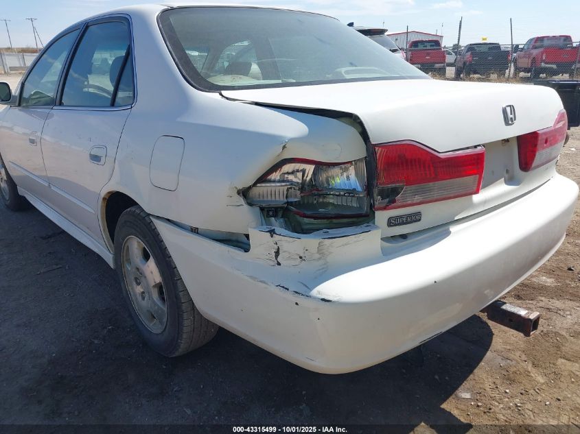 2002 Honda Accord 3.0 Ex VIN: 1HGCG16522A072379 Lot: 43315499