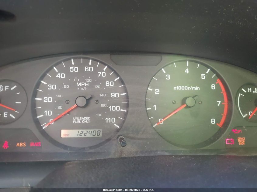 2000 Nissan Xterra Se/Xe VIN: 5N1ED28T5YC530006 Lot: 43315501