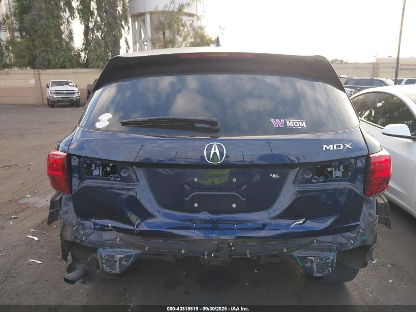 2018 Acura Mdx Technology Package Acurawatch Plus Pkg VIN: 5J8YD3H52JL009132 Lot: 43315519