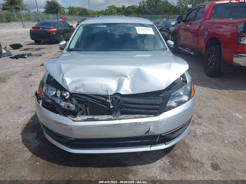 2014 Volkswagen Passat 1.8T S VIN: 1VWAS7A39EC028186 Lot: 43315523