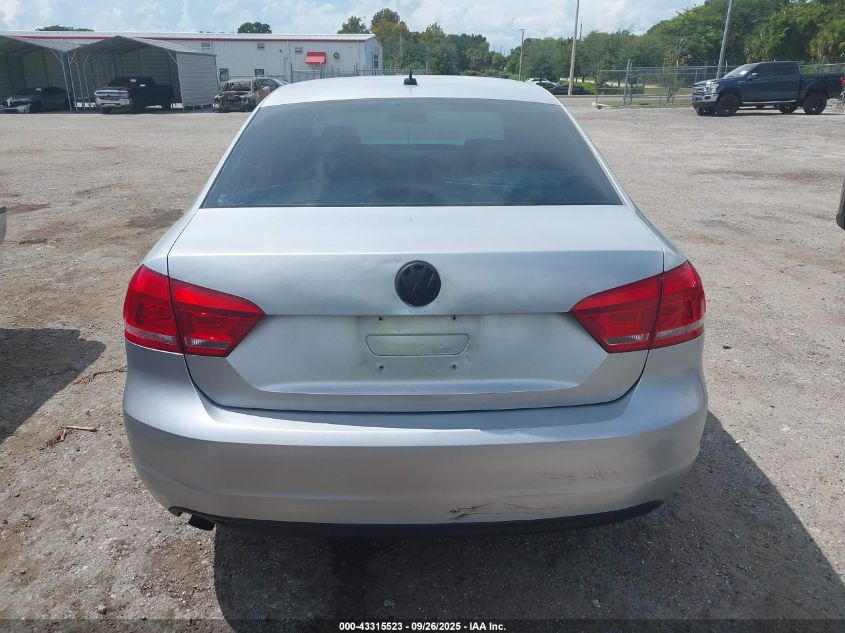 2014 Volkswagen Passat 1.8T S VIN: 1VWAS7A39EC028186 Lot: 43315523