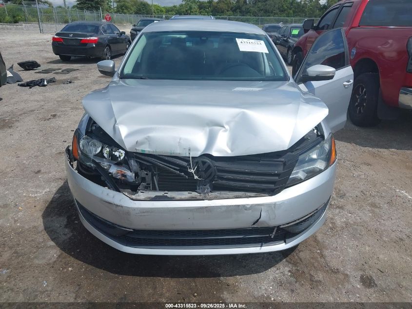 2014 Volkswagen Passat 1.8T S VIN: 1VWAS7A39EC028186 Lot: 43315523