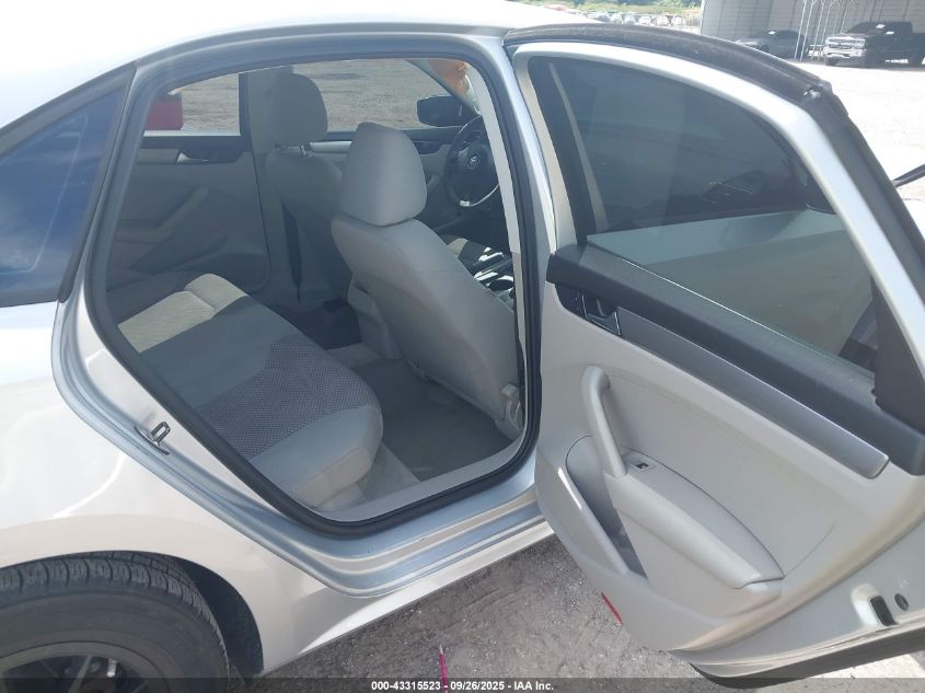 2014 Volkswagen Passat 1.8T S VIN: 1VWAS7A39EC028186 Lot: 43315523