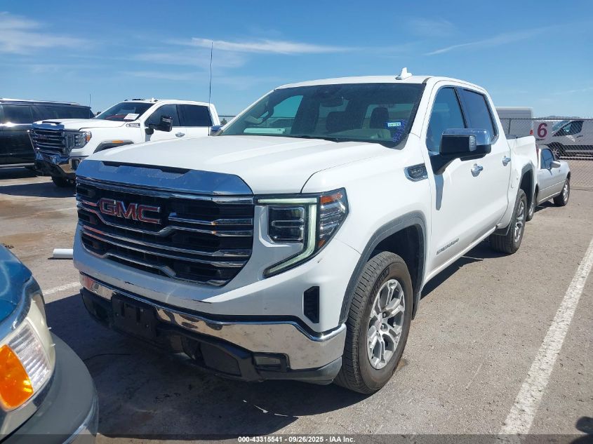 2025 GMC Sierra 1500 2Wd Short Box Slt VIN: 3GTPHDED9SG124860 Lot: 43315541