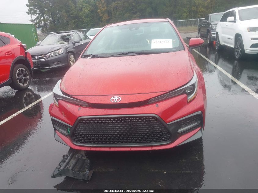 2020 Toyota Corolla Se VIN: 5YFS4RCE7LP047772 Lot: 43315543