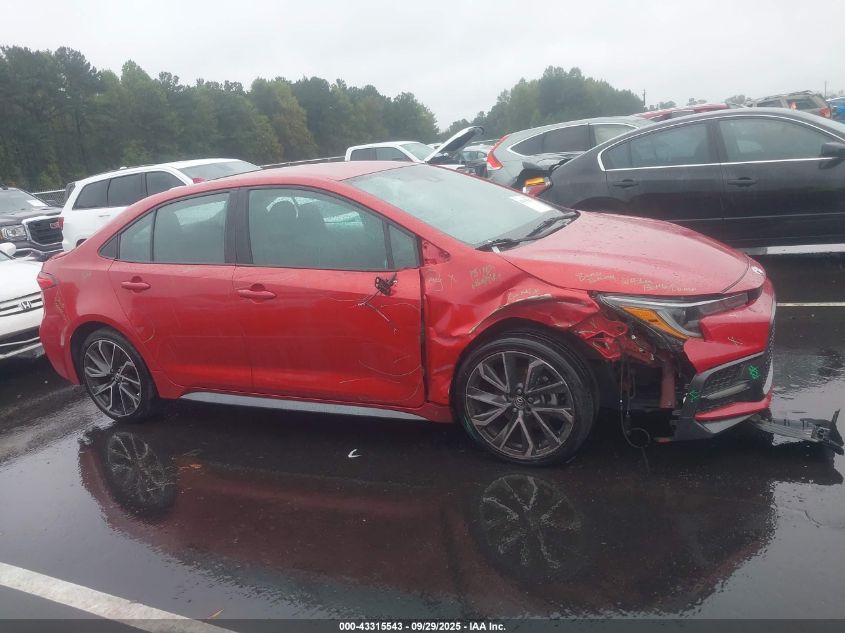 2020 Toyota Corolla Se VIN: 5YFS4RCE7LP047772 Lot: 43315543